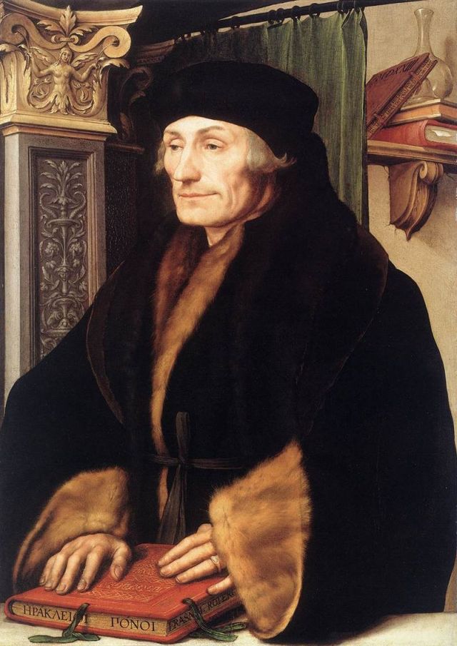 Desiderius Erasmus, 1523?, Hans Holbein the Younger